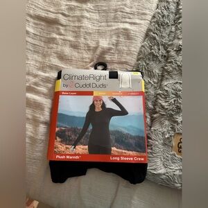 NWT cuddlDuds base layer shirt
